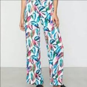 Onia‎ Women’s Mila Lightweight Leaf print Size S Tropical Vacation